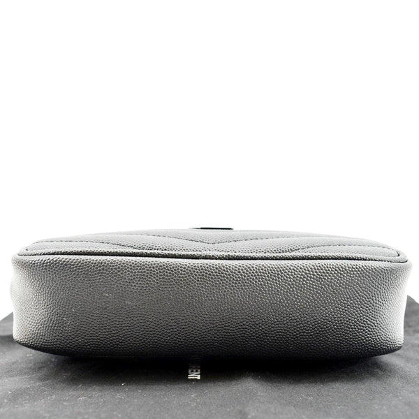 YVES SAINT LAURENT Small Lou Leather Camera Crossbody Bag Black