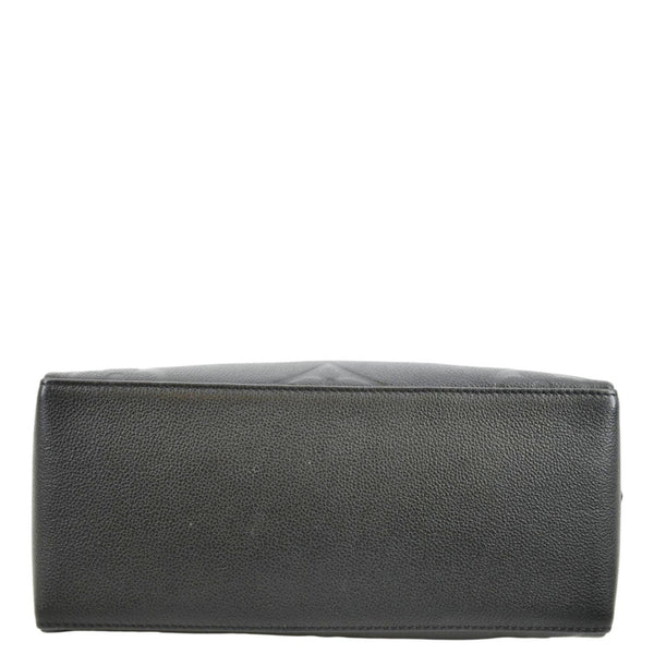 LOUIS VUITTON Petit Palais Monogram Empreinte Leather Shoulder Bag Black