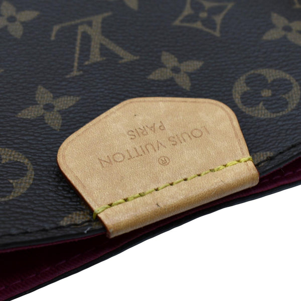 LOUIS VUITTON Graceful MM Monogram Canvas Shoulder Bag Brown