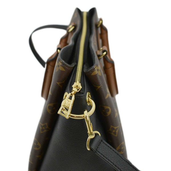 LOUIS VUITTON Vendome MM Monogram Canvas Shoulder Bag Black