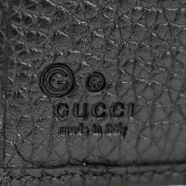 GUCCI Soho Leather Wallet Black 593207