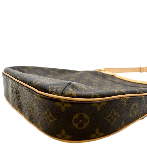 LOUIS VUITTON Odeon MM Monogram Canvas Crossbody Bag Brown