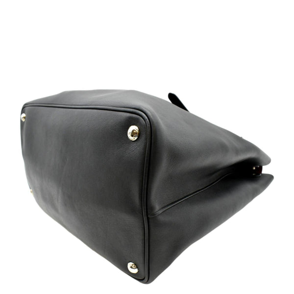 PRADA 2way Leather Tote Shoulder Bag Black BN2815