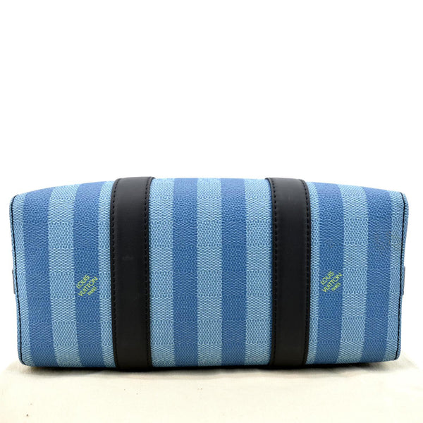 LOUIS VUITTON City Keepall Damier Stripes Shoulder Bag Gradient Blue