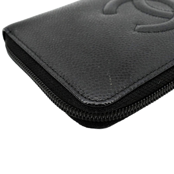 CHANEL Timeless CC Zipped Organizer Wallet Black