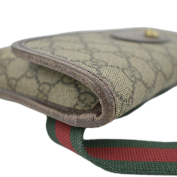 GUCCI Neo Vintage GG Monogram Canvas Belt Bag Beige 493930