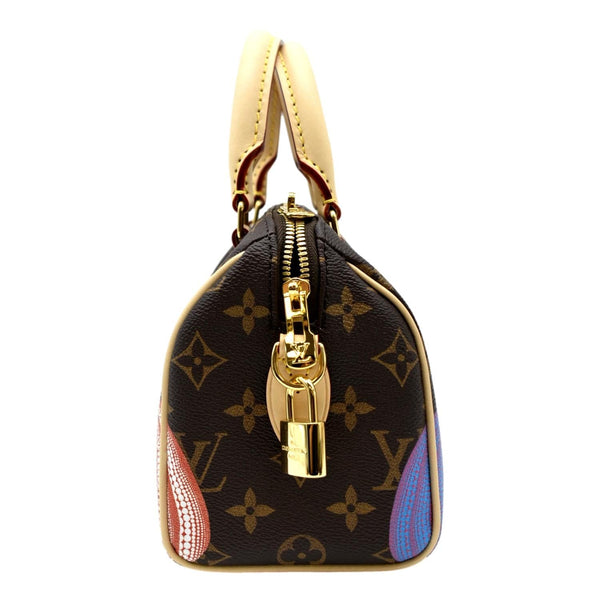 LOUIS VUITTON LV x YK Speedy Bandouliere 20 Monogram Canvas Shoulder Bag Multicolor