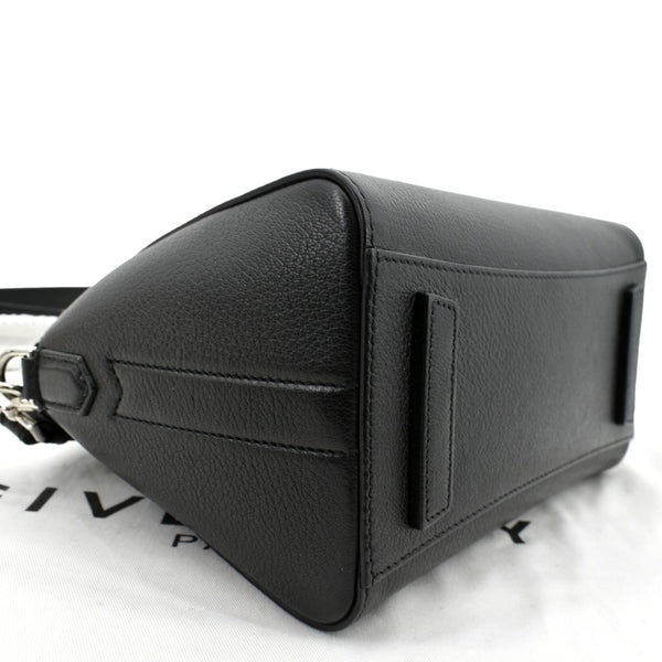 GIVENCHY Antigona Mini Leather Shoulder Bag Black