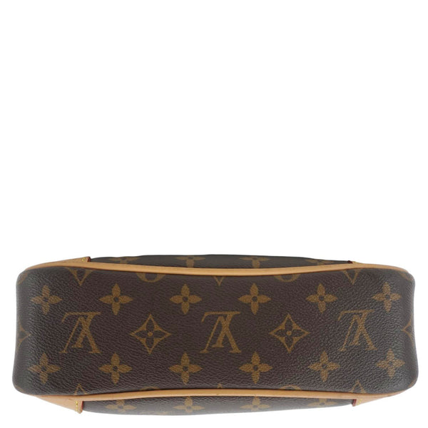 LOUIS VUITTON Odeon NM PM Monogram Canvas Shoulder Bag Brown