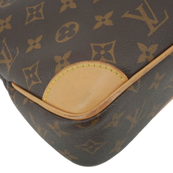 LOUIS VUITTON Odeon NM PM Monogram Canvas Shoulder Bag Brown