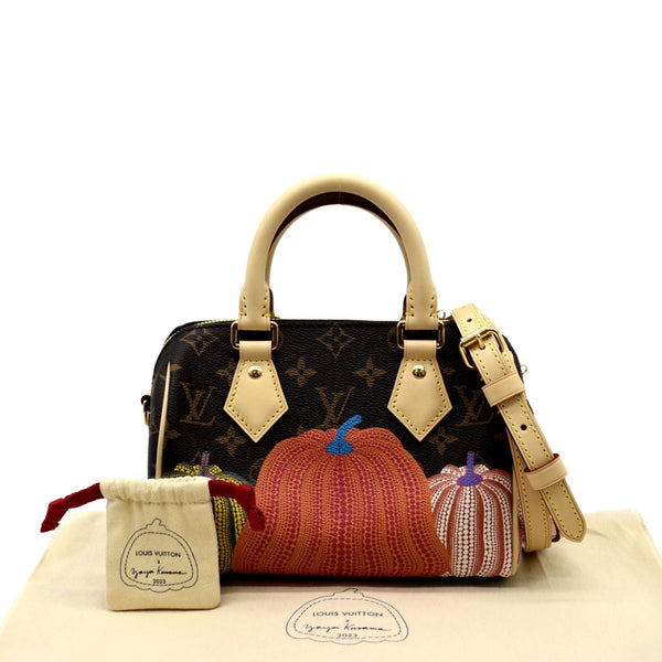 LOUIS VUITTON LV x YK Speedy Bandouliere 20 Monogram Canvas Shoulder Bag Multicolor