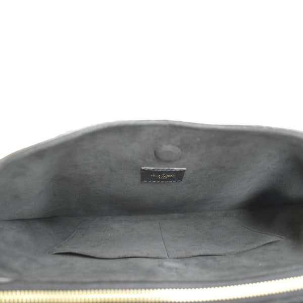 LOUIS VUITTON Vendome MM Monogram Canvas Shoulder Bag Black