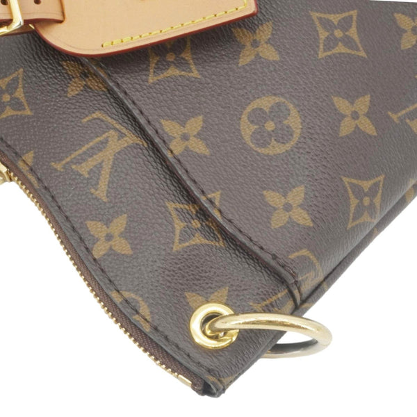 LOUIS VUITTON Odeon NM PM Monogram Canvas Shoulder Bag Brown