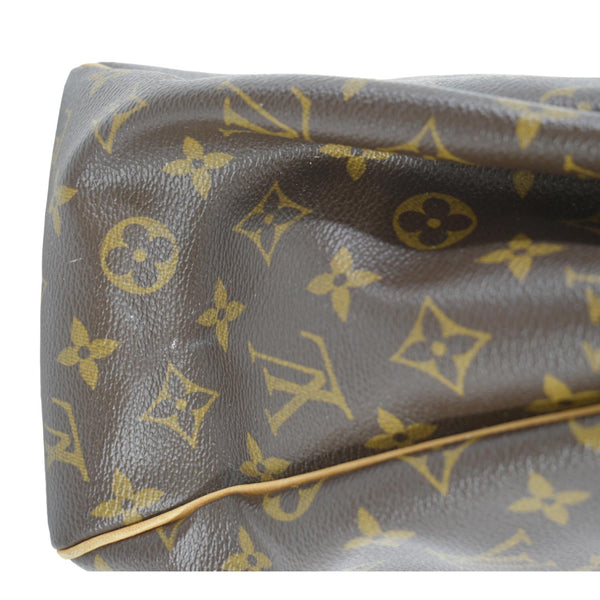 LOUIS VUITTON Batignolles Vertical Monogram Canvas Tote Bag Brown