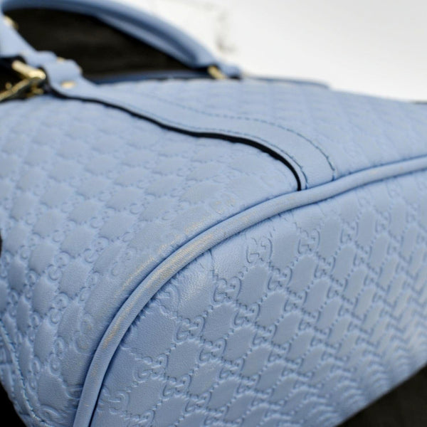 Gucci Mini Dome Leather Crossbody Bag Mineral in Blue