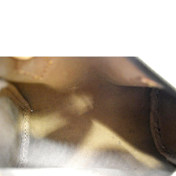 LOUIS VUITTON Mini Speedy HL Monogram Canvas with Leather Trim Satchel Bag Brown