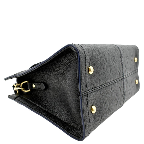 LOUIS VUITTON Sully PM Monogram Empreinte Leather Shoulder Bag Black