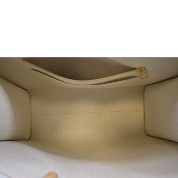 LOUIS VUITTON Pool Onthego GM Monogram Canvas Shoulder Bag Light Blue