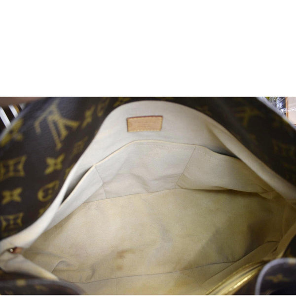 LOUIS VUITTON Artsy MM Monogram Canvas Hobo Bag Brown