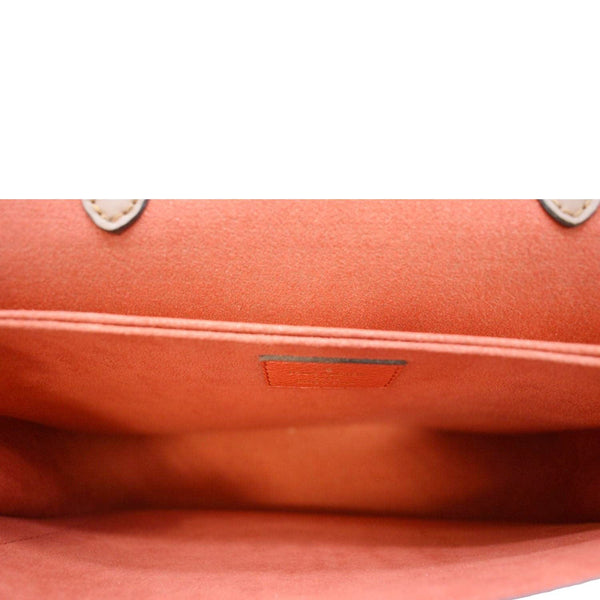 LOUIS VUITTON Vaugirard Monogram Canvas Shoulder Bag Coquelicot