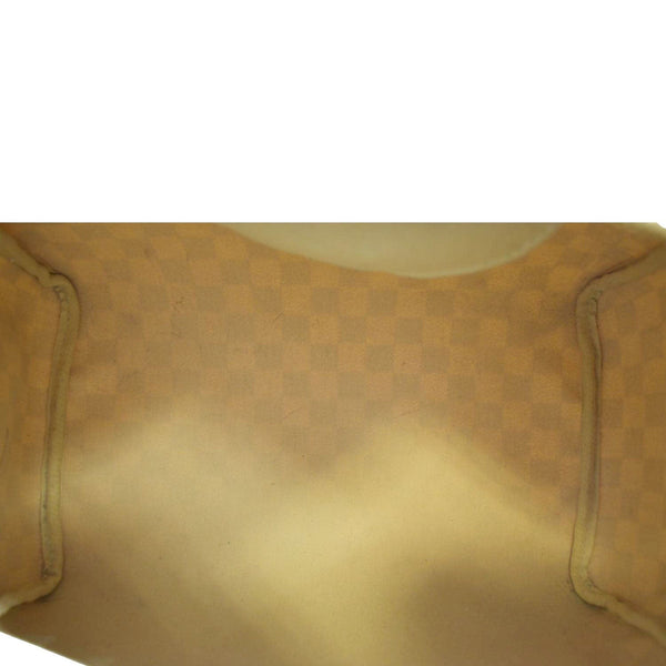 LOUIS VUITTON Speedy 30 Damier Azur Satchel Bag White