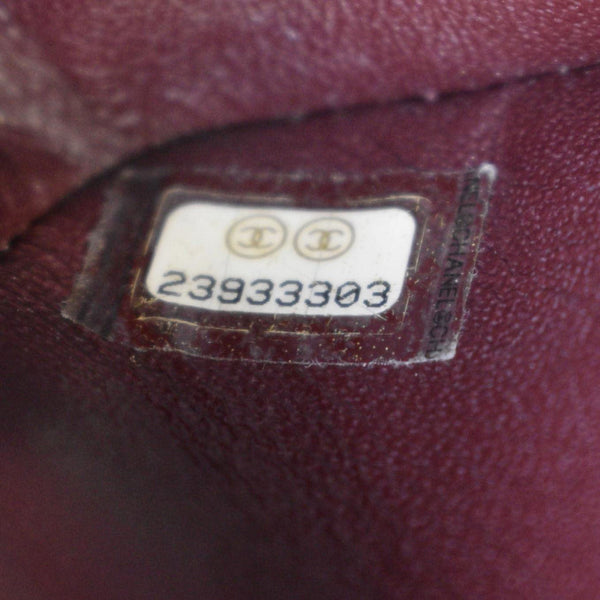 CHANEL Classic Double Flap Caviar Leather Shoulder Bag Black