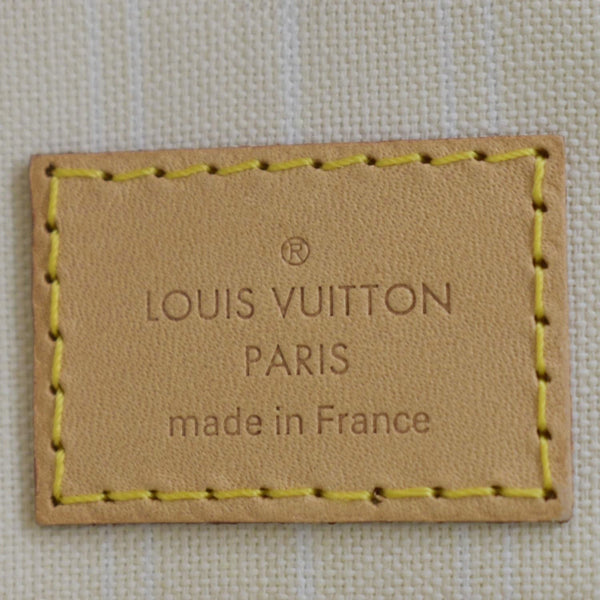 LOUIS VUITTON Pool Onthego GM Monogram Canvas Shoulder Bag Light Blue