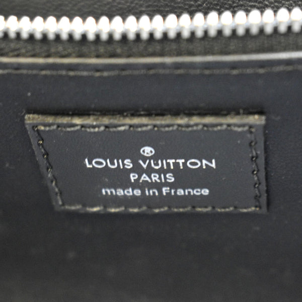LOUIS VUITTON Dopp Kit Damier Graphite Toilet Pouch Black
