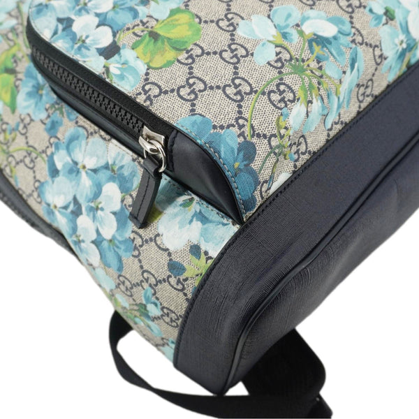 GUCCI Blooms Medium GG Supreme Monogram Backpack Beige 406370