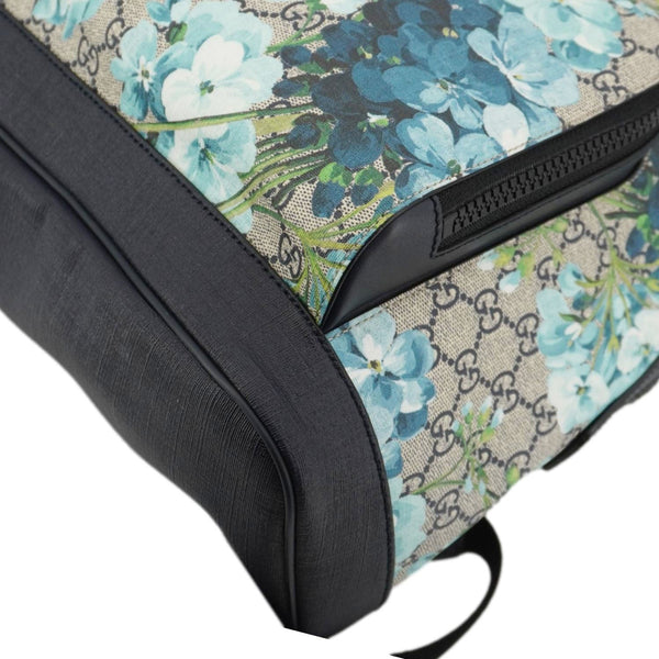 GUCCI Blooms Medium GG Supreme Monogram Backpack Beige 406370
