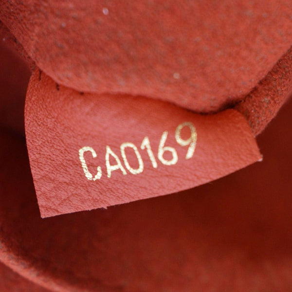 LOUIS VUITTON Vaugirard Monogram Canvas Shoulder Bag Coquelicot