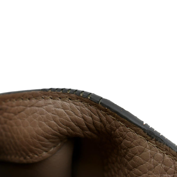 LOUIS VUITTON Capucines MM Taurillon Leather Satchel Bag Orange