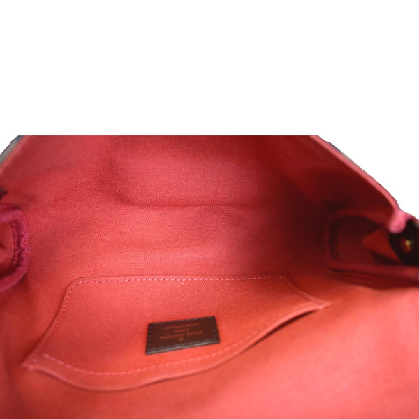 LOUIS VUITTON Favorite PM Damier Ebene Shoulder Bag Brown