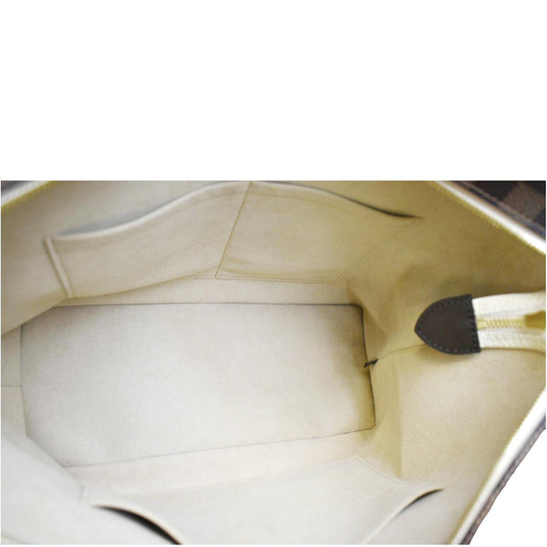 Louis Vuitton Jersey Damier Ebene Tote Shoulder Bag - Inside