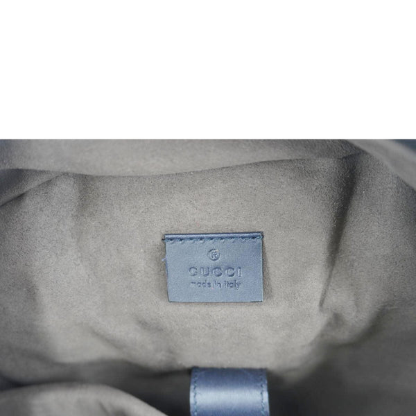 GUCCI Blooms Medium GG Supreme Monogram Backpack Beige 406370