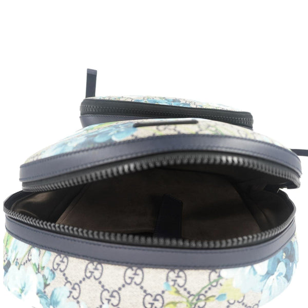 GUCCI Blooms Medium GG Supreme Monogram Backpack Beige 406370