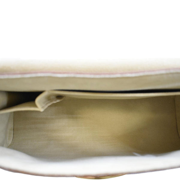 LOUIS VUITTON Beverly MM Monogram Canvas Satchel Bag Brown