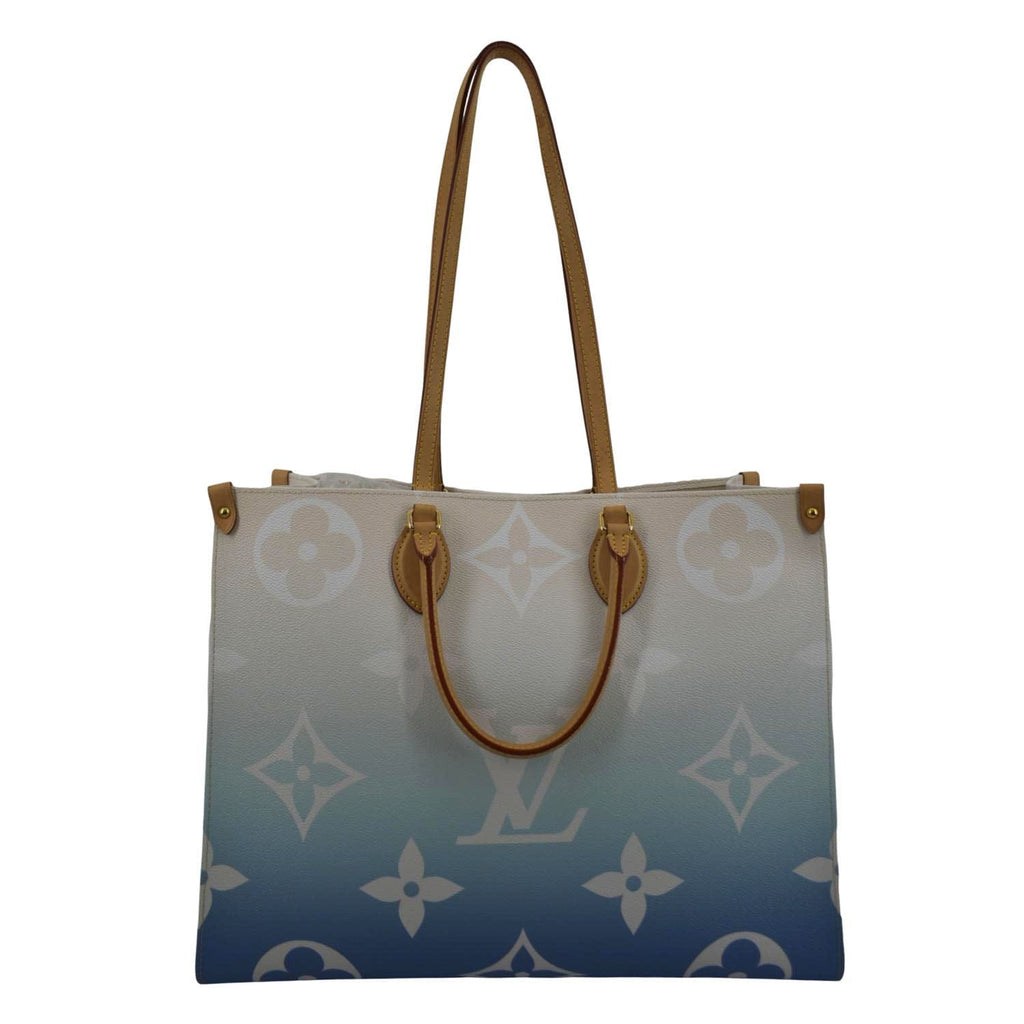 Louis Vuitton Limited Edition Mist Monogram Giant Canvas by The Pool Onthego GM Tote Bag