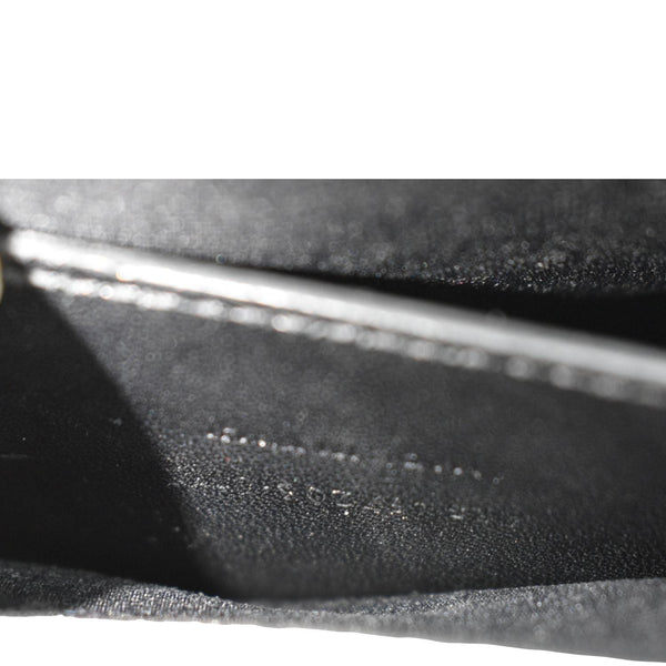 YVES SAINT LAURENT Envelope Chain Medium Mix Matelassé Leather Crossbody Bag Grey