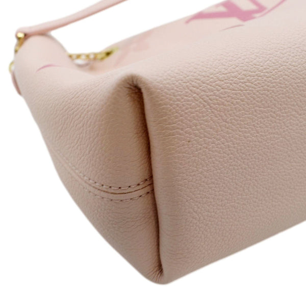 LOUIS VUITTON Summer Bundle Monogram Empreinte Leather Shoulder Bag Rose Pink