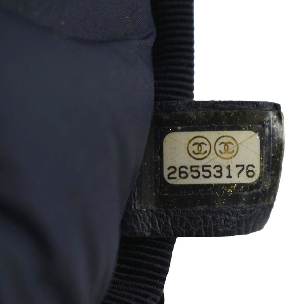 CHANEL Coco Neige Tweed x Nylon Waist Pouch White