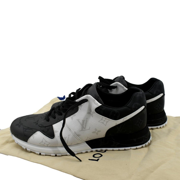 LOUIS VUITTON Runaway Monogram Sneakers Bicolor US 9