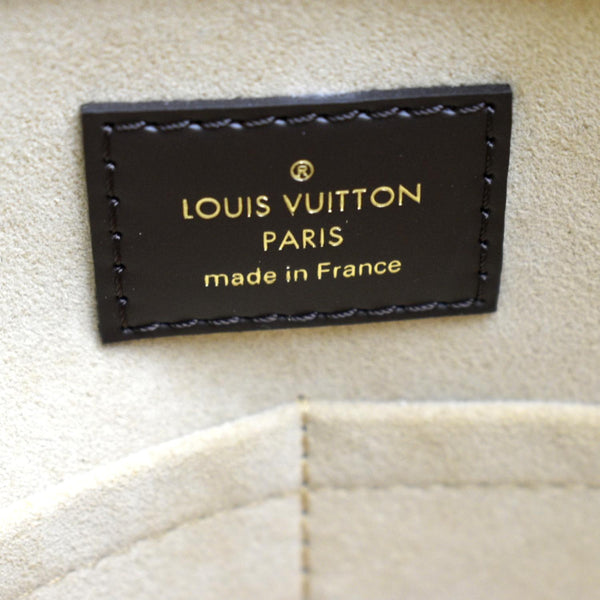 Louis Vuitton Jersey Damier Ebene Tote Shoulder Bag - Stamp
