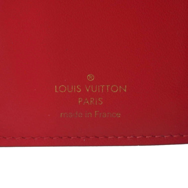 LOUIS VUITTON Capucines Taurillon Leather Compact Wallet Red