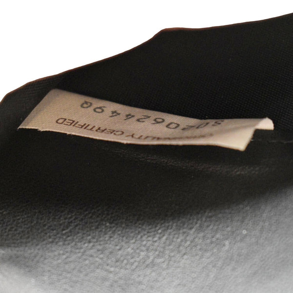 BOTTEGA VENETA Intrecciato Leather Long Wallet Black