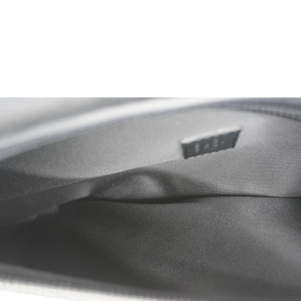 LOUIS VUITTON Duo Sling Monogram Shadow Backpack Bag Black