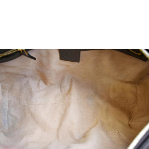 GUCCI Ophidia GG Canvas Medium Top Handle Shoulder Bag Beige 524532