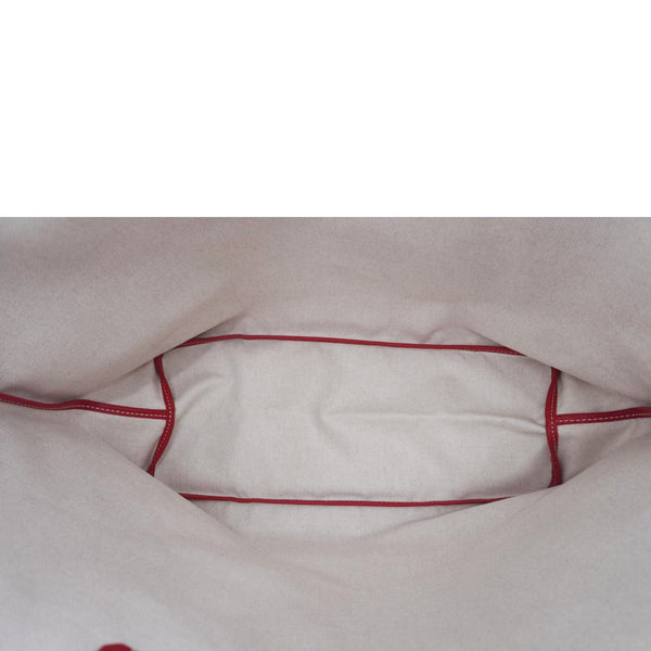 Open Interior of Goyard Saint Louis PM Tote Bag – Spacious & Lightweight