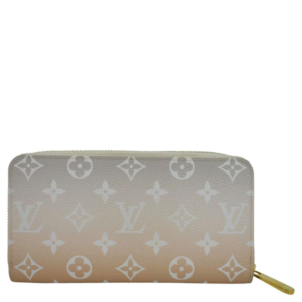 LOUIS VUITTON By The Pool Zippy Mnogram Coated Canvas Wallet Brume