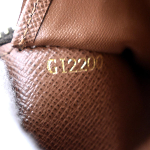 LOUIS VUITTON Monogram Canvas Zippy Wallet Brown